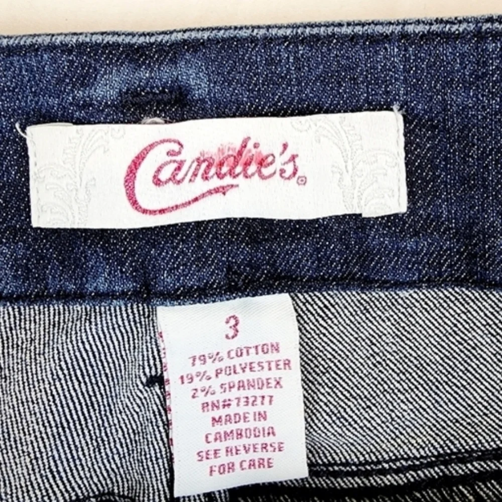 Candies fold leg jeans shorts